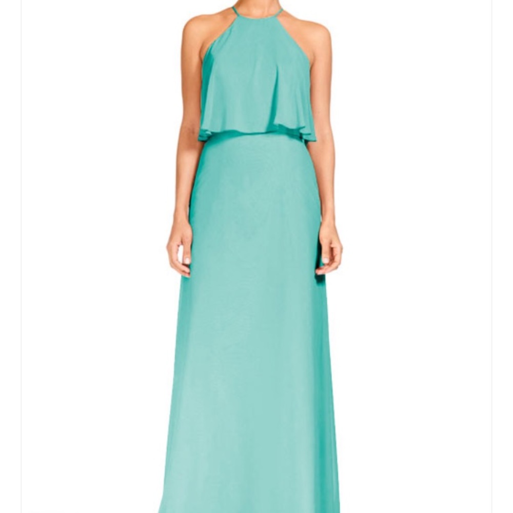 BARI JAY bridesmaid dress: style 1801 sea mist  6